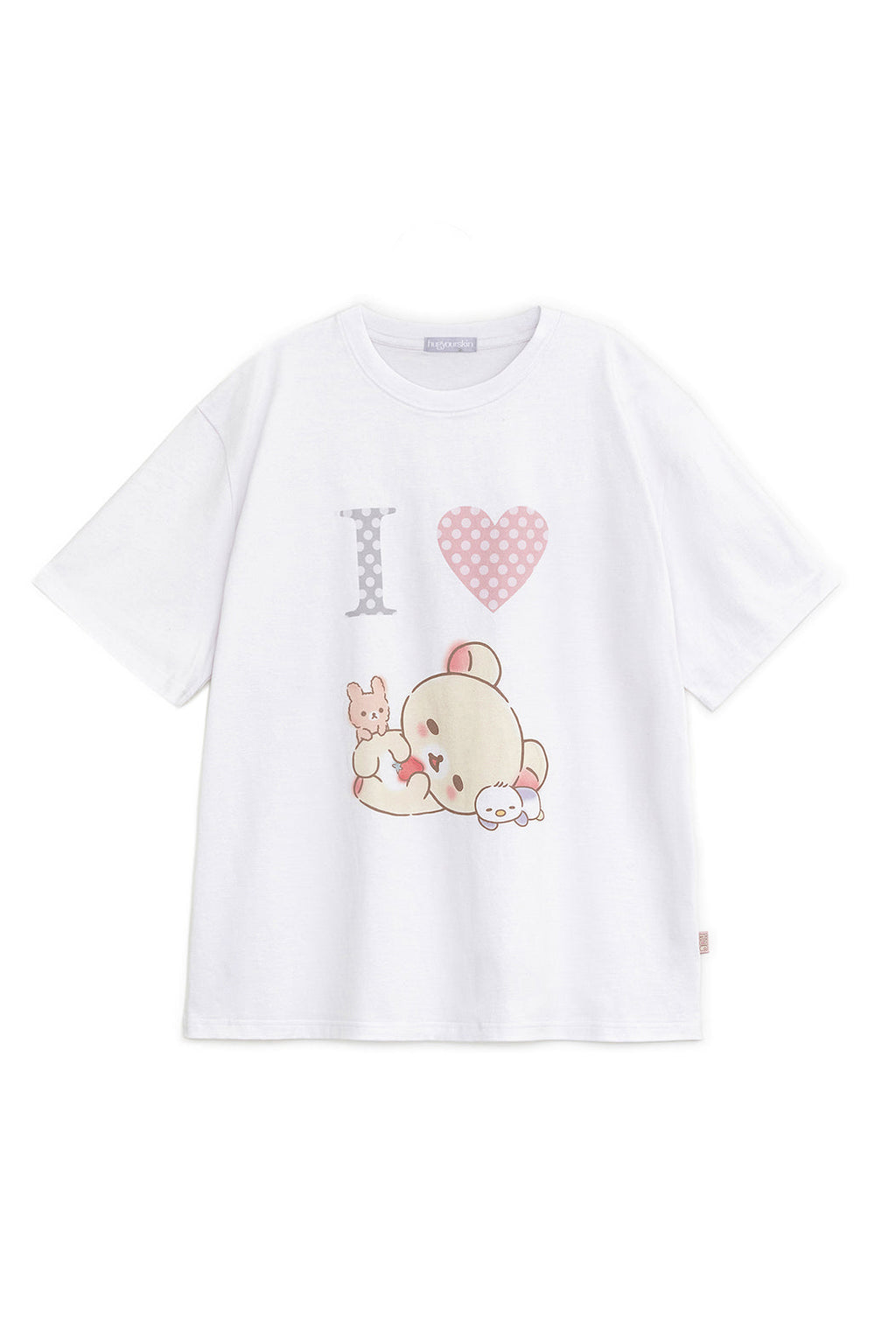I love Korilakkuma tee (Whtie)