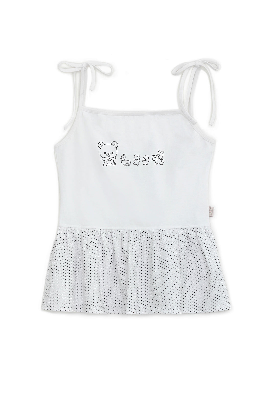 Babydoll Korilakkuma sleevless (White)